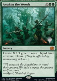 veil des bois - Planeswalker symbol stamped promos