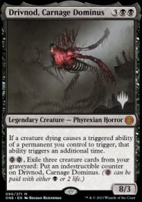 Drivnod, Dominus du carnage - Planeswalker symbol stamped promos