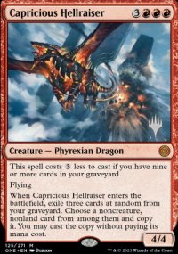 Godailleur capricieux - Planeswalker symbol stamped promos