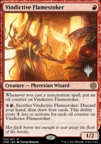 Chauffe-flamme vindicative - Planeswalker symbol stamped promos