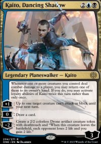 Kaito, ombre dansante - Planeswalker symbol stamped promos