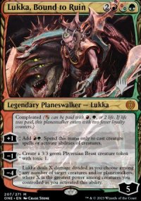 Lukka, vou  la ruine - Planeswalker symbol stamped promos