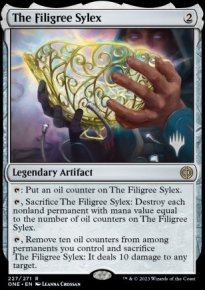 Le Sylex de filigrane - Planeswalker symbol stamped promos