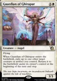 Gardienne de Ghirapur - Planeswalker symbol stamped promos