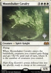 Cavalerie tremblelune - Planeswalker symbol stamped promos