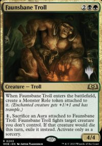 Troll flau des faunes - Planeswalker symbol stamped promos