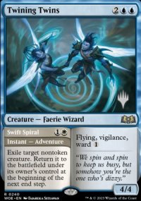 Jumeaux jumels<br>Spirale expditive - Planeswalker symbol stamped promos