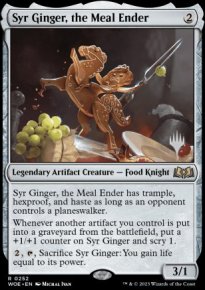 Syr Gingembre, la fin du dessert - Planeswalker symbol stamped promos