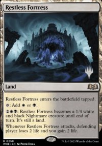 Forteresse tourmente - Planeswalker symbol stamped promos