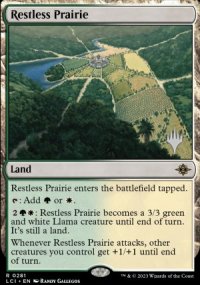 Prairie tourmente - Planeswalker symbol stamped promos