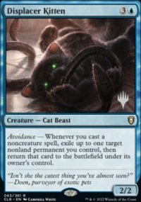 Chaton clipsant - Planeswalker symbol stamped promos