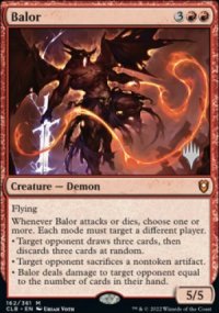 Balor - Planeswalker symbol stamped promos