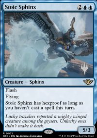 Sphinx stoque - Planeswalker symbol stamped promos