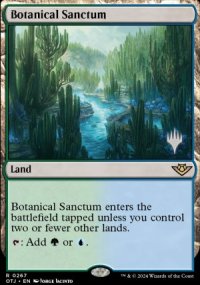 Sanctuaire botanique - Planeswalker symbol stamped promos