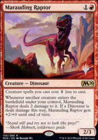 Raptor en maraude - Planeswalker symbol stamped promos