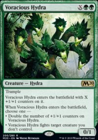 Hydre vorace - Planeswalker symbol stamped promos