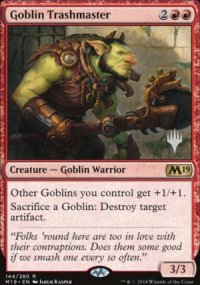 Matre-vandale gobelin - Planeswalker symbol stamped promos