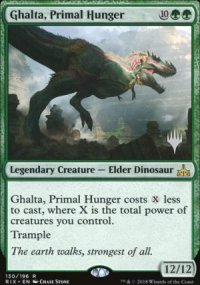 Ghalta, Faim primordiale - Planeswalker symbol stamped promos