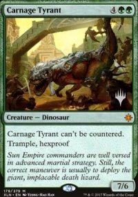 Tyran du carnage - Planeswalker symbol stamped promos