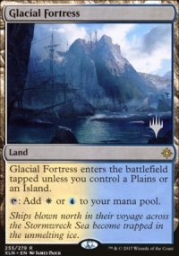 Forteresse glaciaire - Planeswalker symbol stamped promos