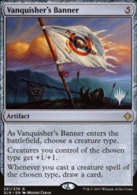 Bannire du vainqueur - Planeswalker symbol stamped promos