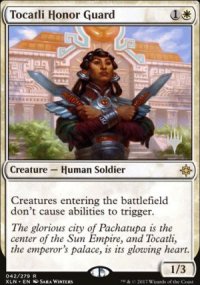 Garde d'honneur de Tocatli - Planeswalker symbol stamped promos