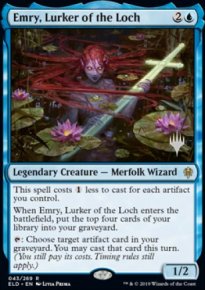 Emry, guetteuse du loch - Planeswalker symbol stamped promos