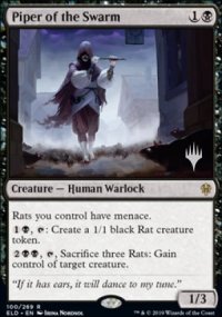 Flteur de rats - Planeswalker symbol stamped promos