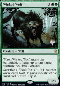 Mchant loup - Planeswalker symbol stamped promos