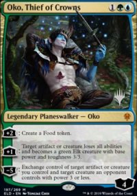 Oko, voleur de couronnes - Planeswalker symbol stamped promos