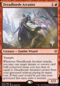 Arcaniste de la Horde de l'effroi - Planeswalker symbol stamped promos