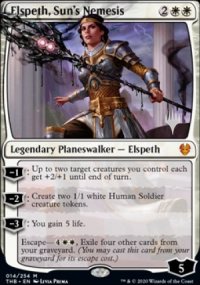 Elspeth, nmsis du Soleil - Planeswalker symbol stamped promos