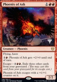 Phnix de cendres - Planeswalker symbol stamped promos