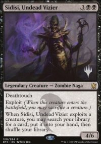 Sidisi, vizir morte-vivante - Planeswalker symbol stamped promos