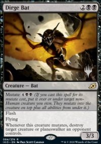 Chauve-souris funbre - Planeswalker symbol stamped promos