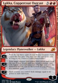 Lukka, proscrit des Capes de cuivre - Planeswalker symbol stamped promos