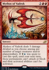 Mythe de Vadrok - Planeswalker symbol stamped promos