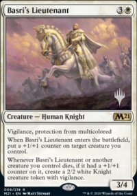 Lieutenant de Basri - Planeswalker symbol stamped promos