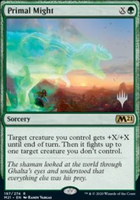 Puissance primordiale - Planeswalker symbol stamped promos