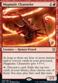 Canaliseuse magmatique - Planeswalker symbol stamped promos