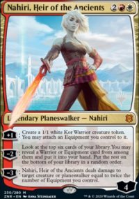 Nahiri, hritire des anctres - Planeswalker symbol stamped promos