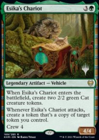 Chariot d'Esika - Planeswalker symbol stamped promos