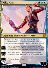 Niko Aris - Planeswalker symbol stamped promos