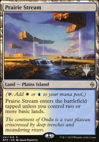 Prairie ruisselante - Planeswalker symbol stamped promos