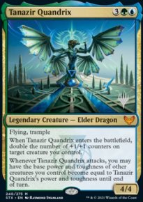 Tanazir Quandrix - Planeswalker symbol stamped promos