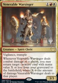 Vnrable chanteguerre - Planeswalker symbol stamped promos