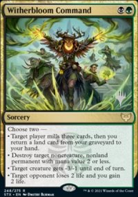 Commandement de Flestrefleur - Planeswalker symbol stamped promos