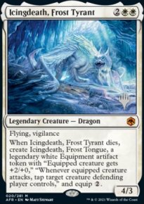 Glacemort, tyran des glaces - Planeswalker symbol stamped promos