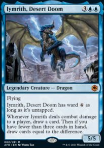 Iymrith, Flau du Dsert - Planeswalker symbol stamped promos