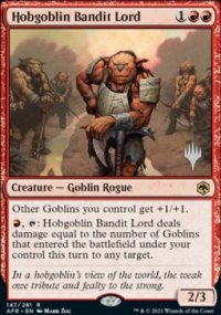 Seigneur bandit hobgobelin - Planeswalker symbol stamped promos